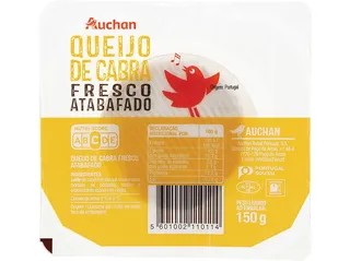 Queijo fresco de cabra Auchan atabafado 150 g