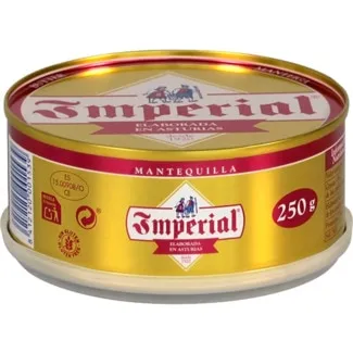 Manteiga sem Sal lata 250 g - Imperial
