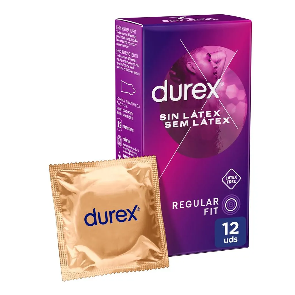Preservativos Sem Látex, 12 unidades