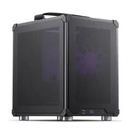 Caixa Micro-ATX Jonsbo C6 Preta com Alça Preta