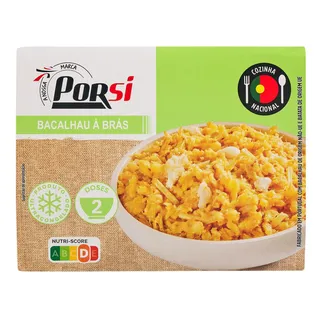 Bacalhau à Brás 600g PorSi