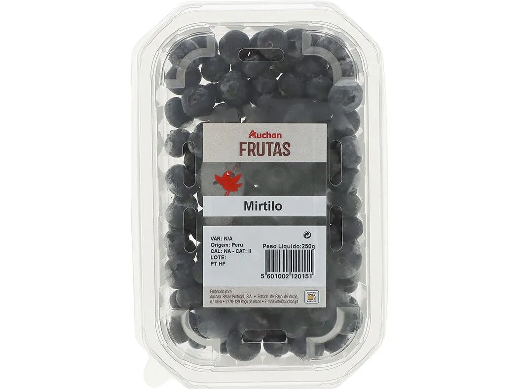 Mirtilo Auchan 250 g