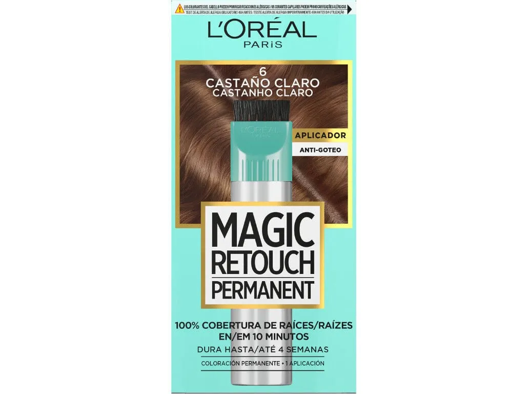 Coloração Magic Retouch permanente 6 cast. claro 1 un