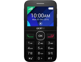 Telemóvel ALCATEL 20.08G (2.4'' - 2G - Preto)