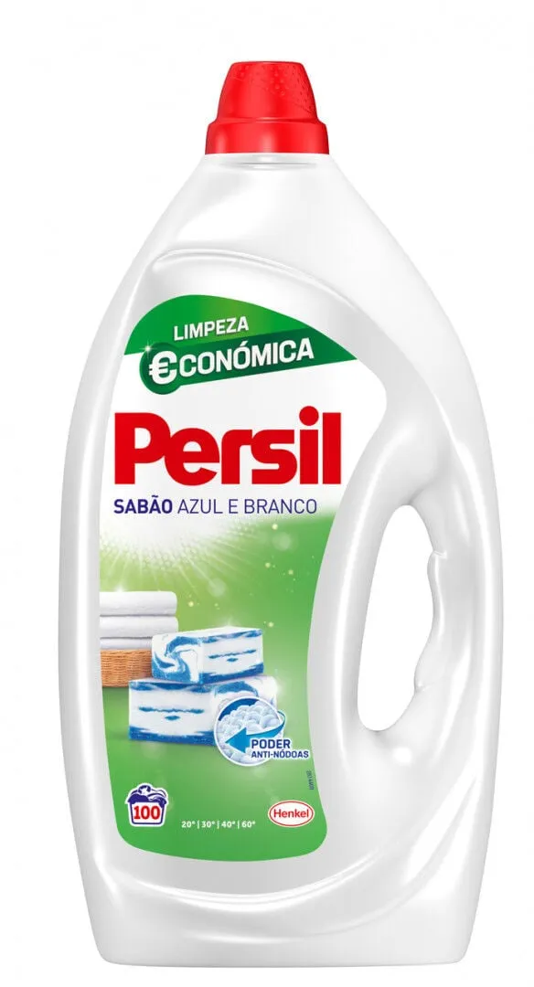 Detergente Máquina Roupa Líquido Sabão Azul e Branco