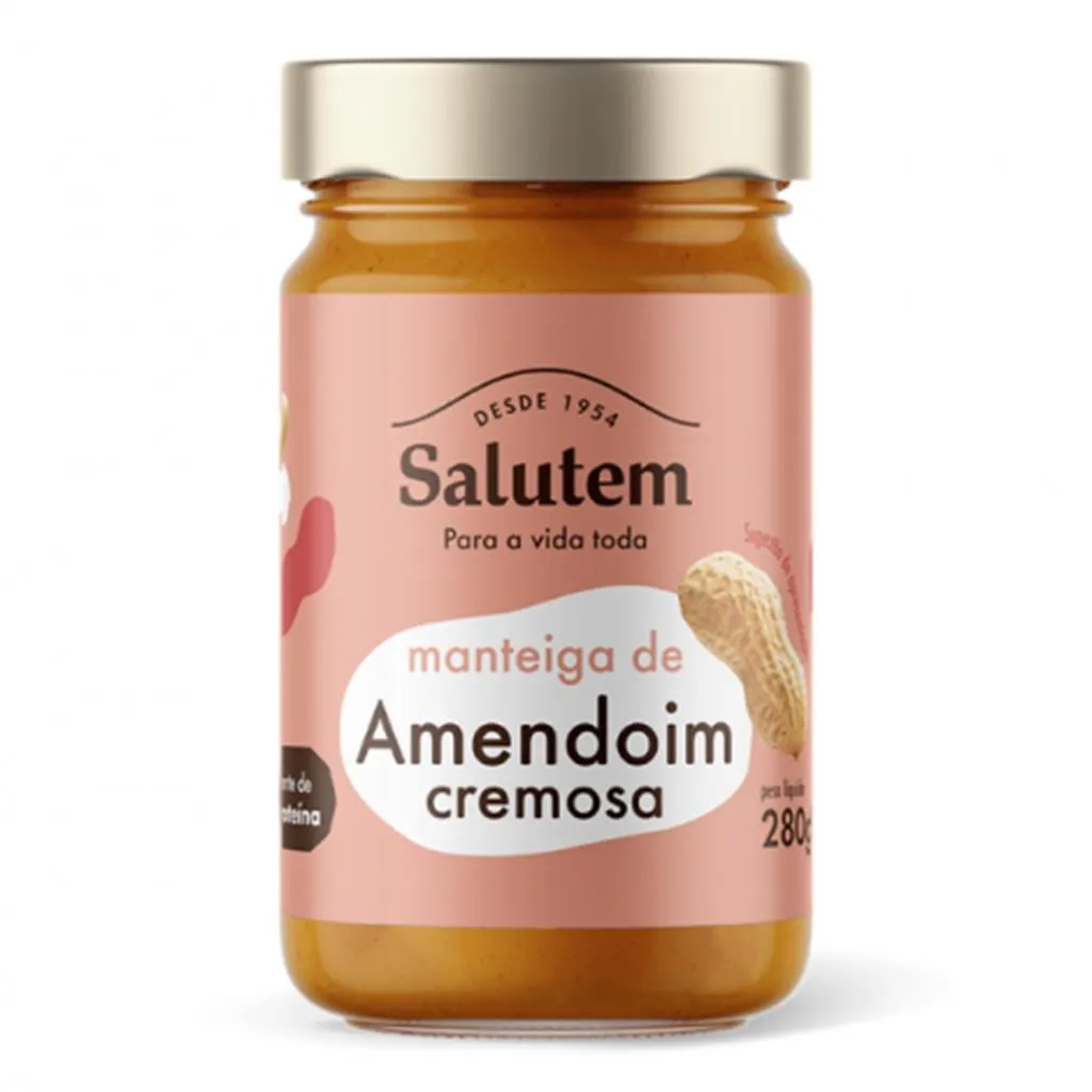 Manteiga Amendoim Cremosa, emb. 280 gr