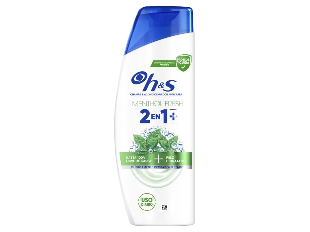 Champô H&S mentol 2em1 plus 300 ml