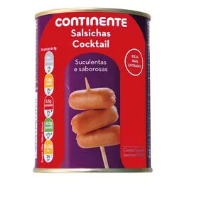 Salsichas Cocktail em Lata Continente