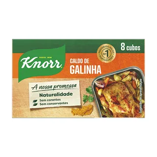 Caldo de Galinha 8 Cubos Knorr