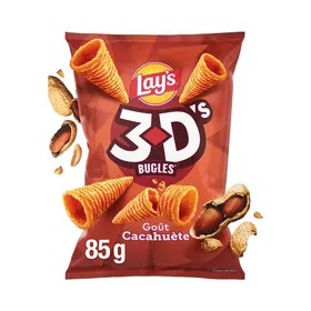 Snacks Milho 3Ds Cones Amendoim Lays