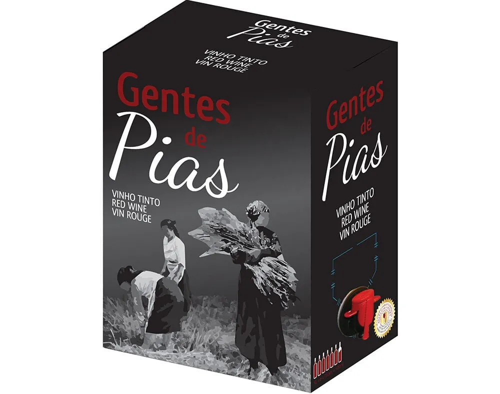 Vinho tinto Gentes DE PIAS bag in box 5 L