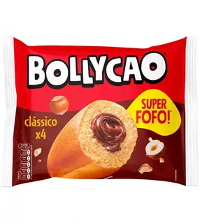 Bolo com Recheio de Chocolate Bollycao