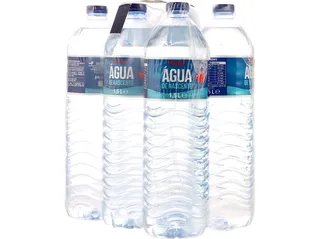 Água de nascente Auchan 6 x 1,5 L