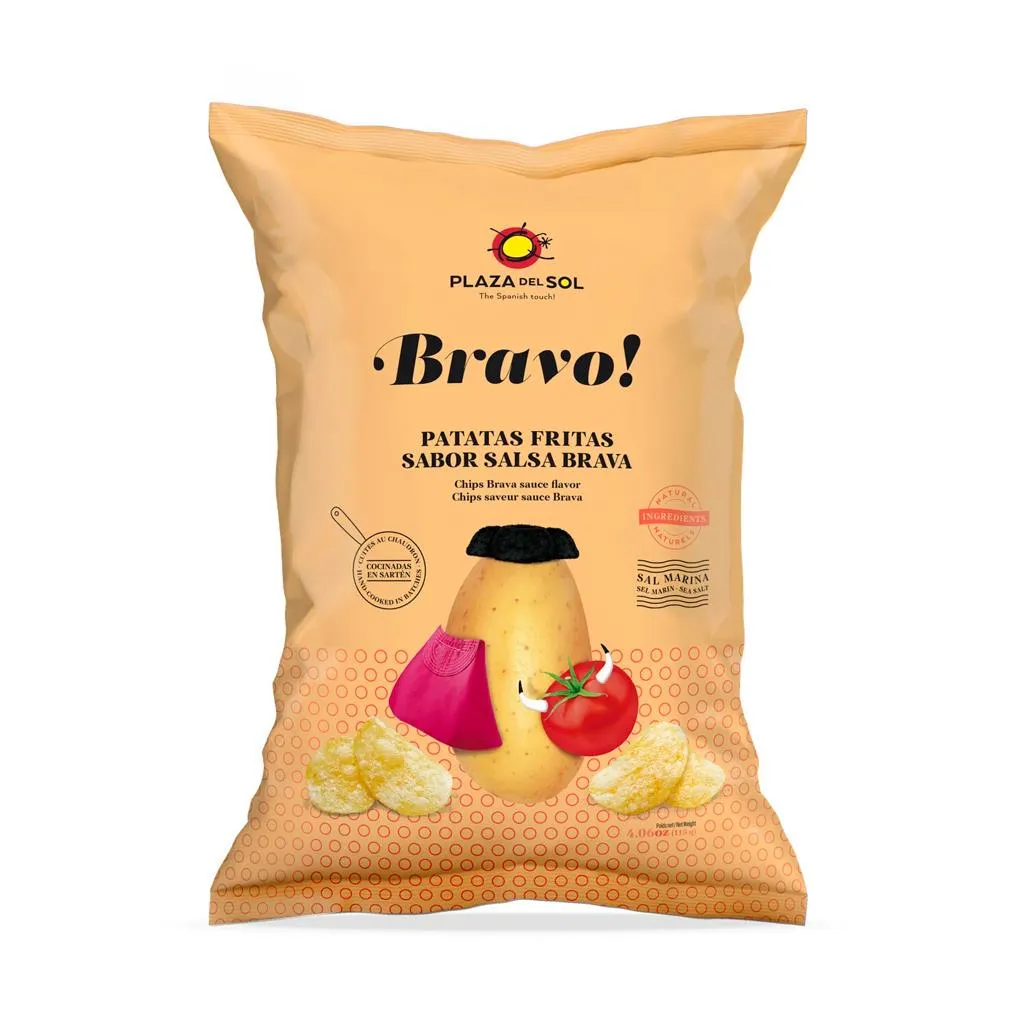 Batatas fritas bravo, emb. 115g