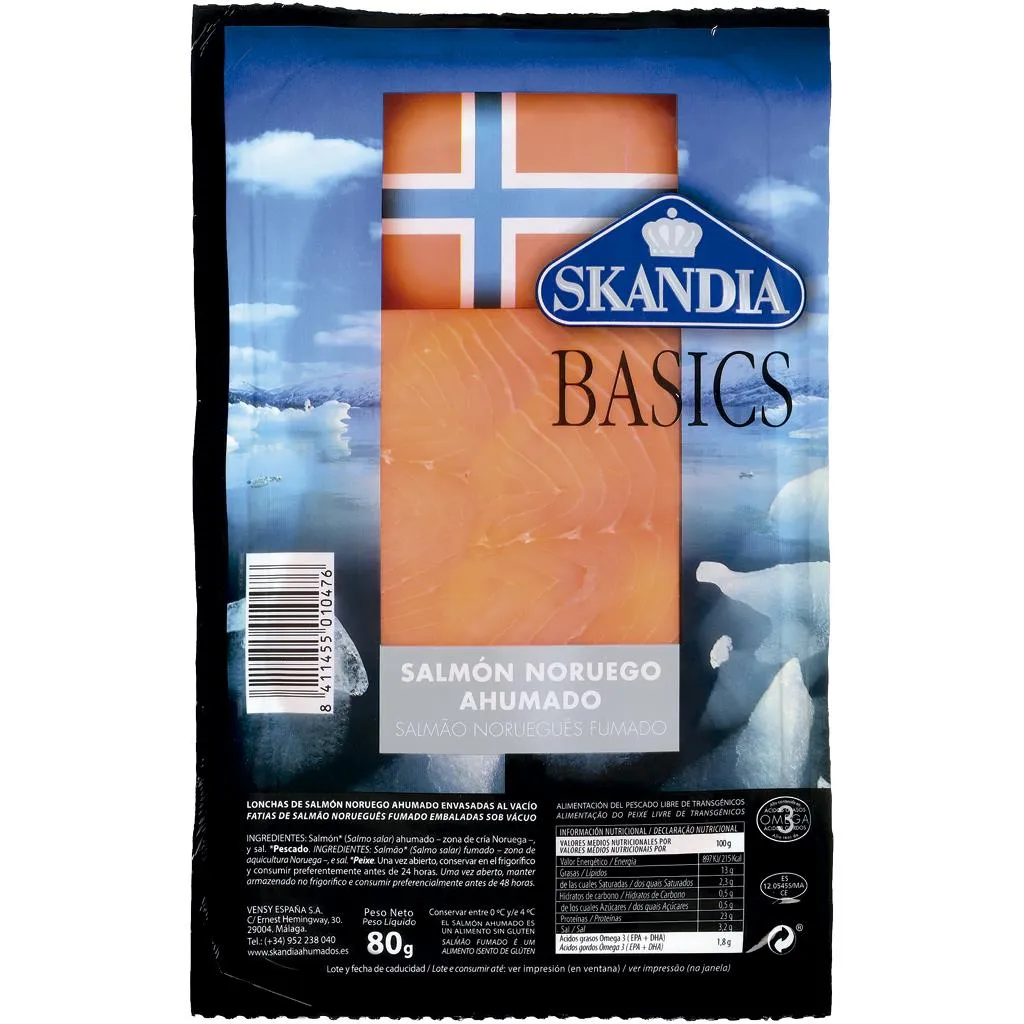Salmão Fumado Norueguês