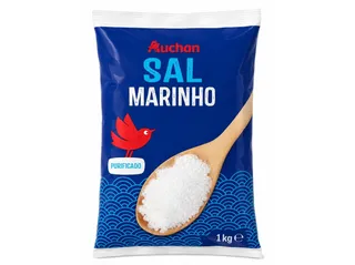 Sal marinho Auchan grosso 1 kg