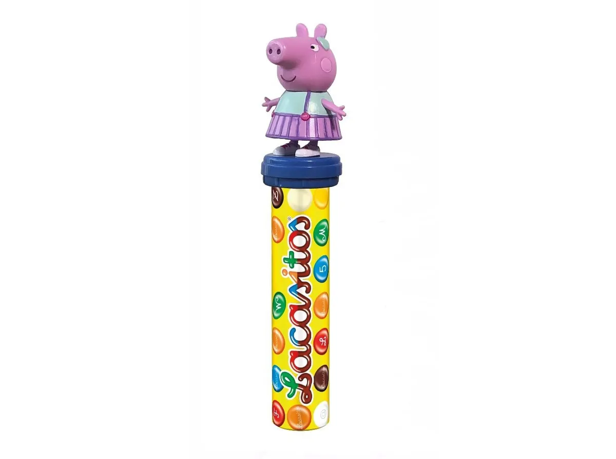 Drageias chocolate Lacasitos toy peppa pig 20 g