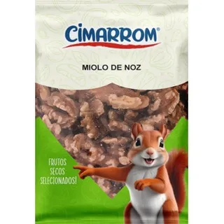 Miolo de Noz embalagem 100 g - Cimarrom
