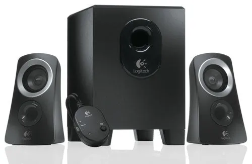 Colunas Logitech Z313 2.1 - Preto