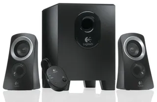Colunas Logitech Z313 2.1 - Preto