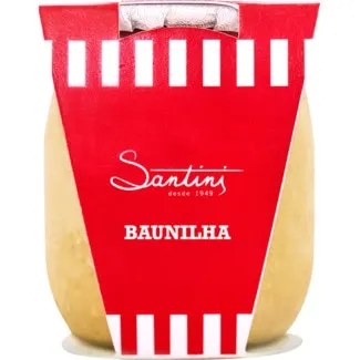 Gelado de Baunilha embalagem 120 ml - Santini