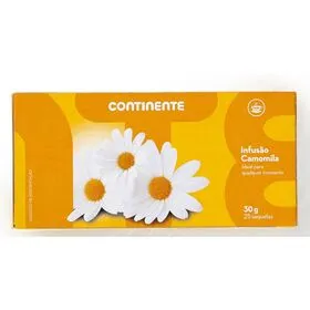 Infusão Camomila Saquetas Continente