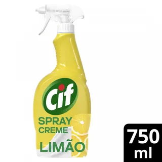 Creme de Limpeza Spray Limão Cif