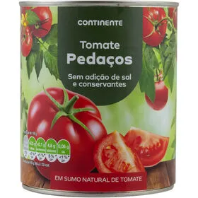 Tomate em Pedaços Continente