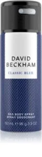 David Beckham Classic Blue desodorizante em spray para homens 150 ml