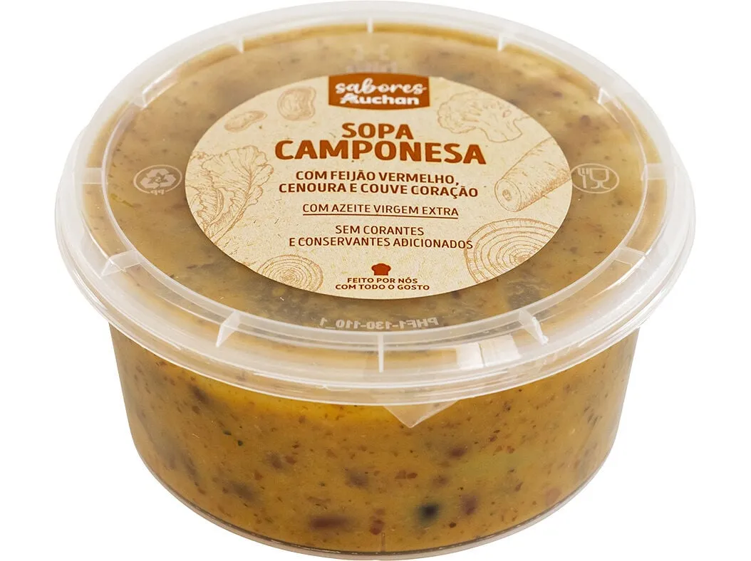 Sopa camponesa Sabores Auchan 400 g