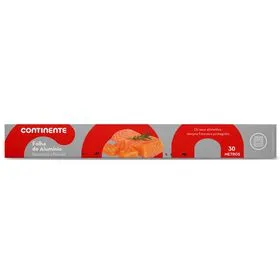 Papel de Alumínio 30m Continente
