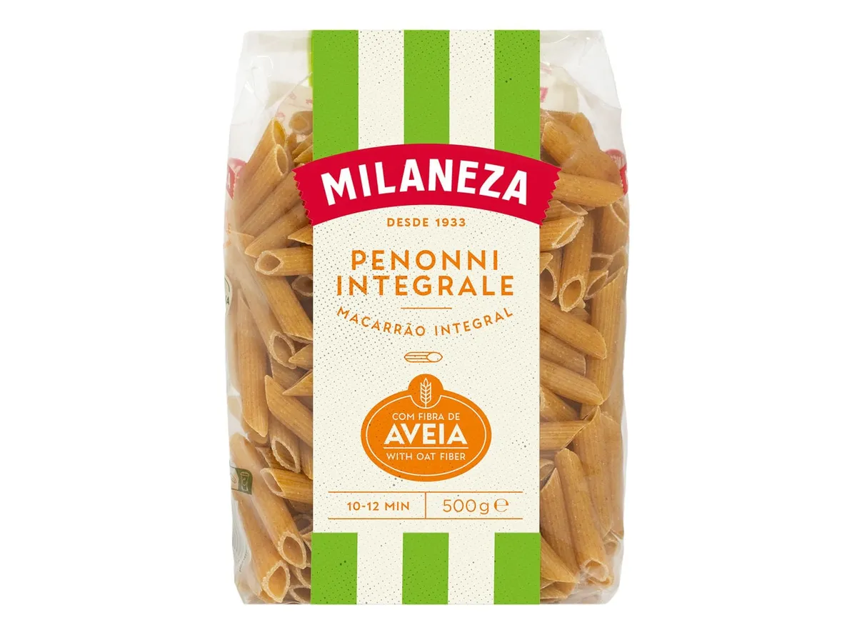 Macarrão Milaneza integral aveia 500 g