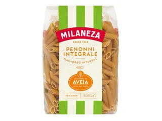 Macarrão Milaneza integral aveia 500 g