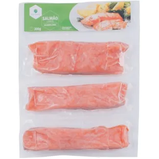 Lombos de Salmão embalagem 300 g - Gelpeixe