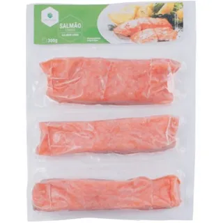 Lombos de Salmão embalagem 300 g - Gelpeixe
