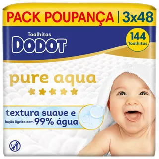 Toalhitas Dodot Pure Aqua Pack Poupança