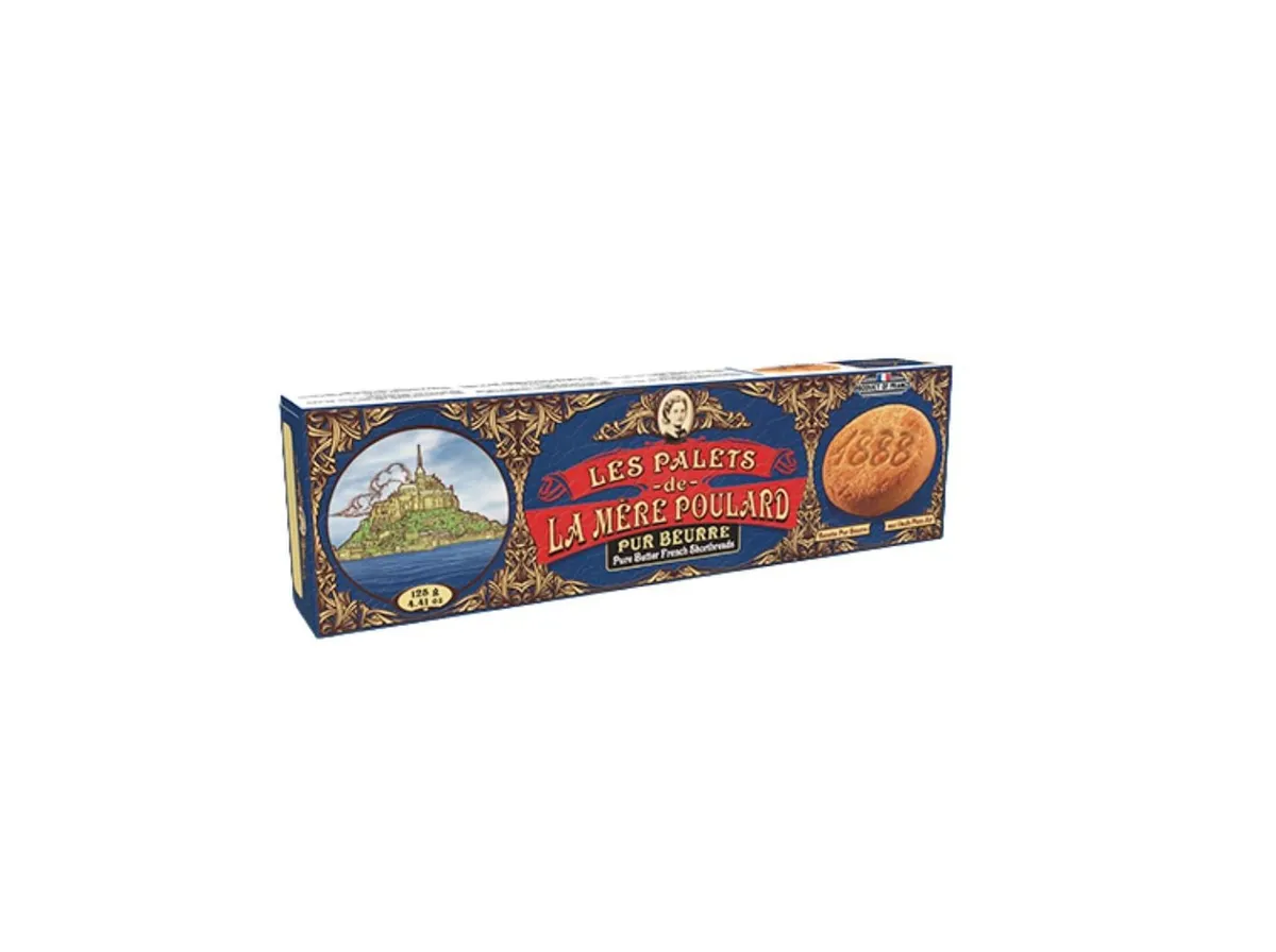 Bolacha LA MÈRE Poulard palets manteiga 125 g