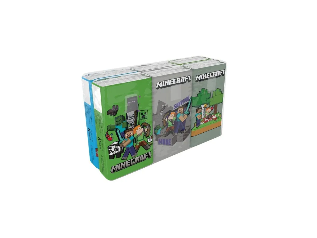 Lenços bolso Kartika minecraft 6un