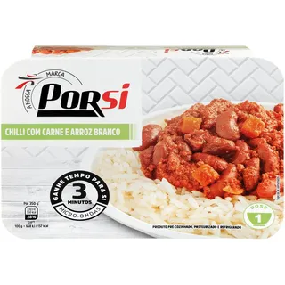 Chilli com Carne e Arroz 350g PorSi