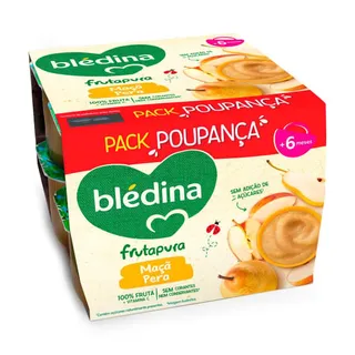 Puré de Fruta Maçã e Pera Blédina