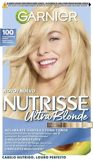 Coloração Nutrisse Louro Claríssimo 100 Nutrisse Garnier