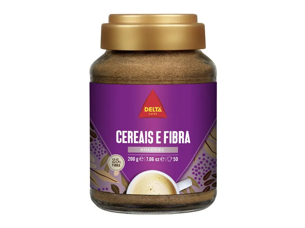 Mistura Delta solúvel cereais e fibra 200 g