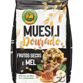 Muesli Frutos Secos e Mel Cem Porcento