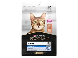 Ração para gato PRO PLAN adulto +7 salmão 3 kg