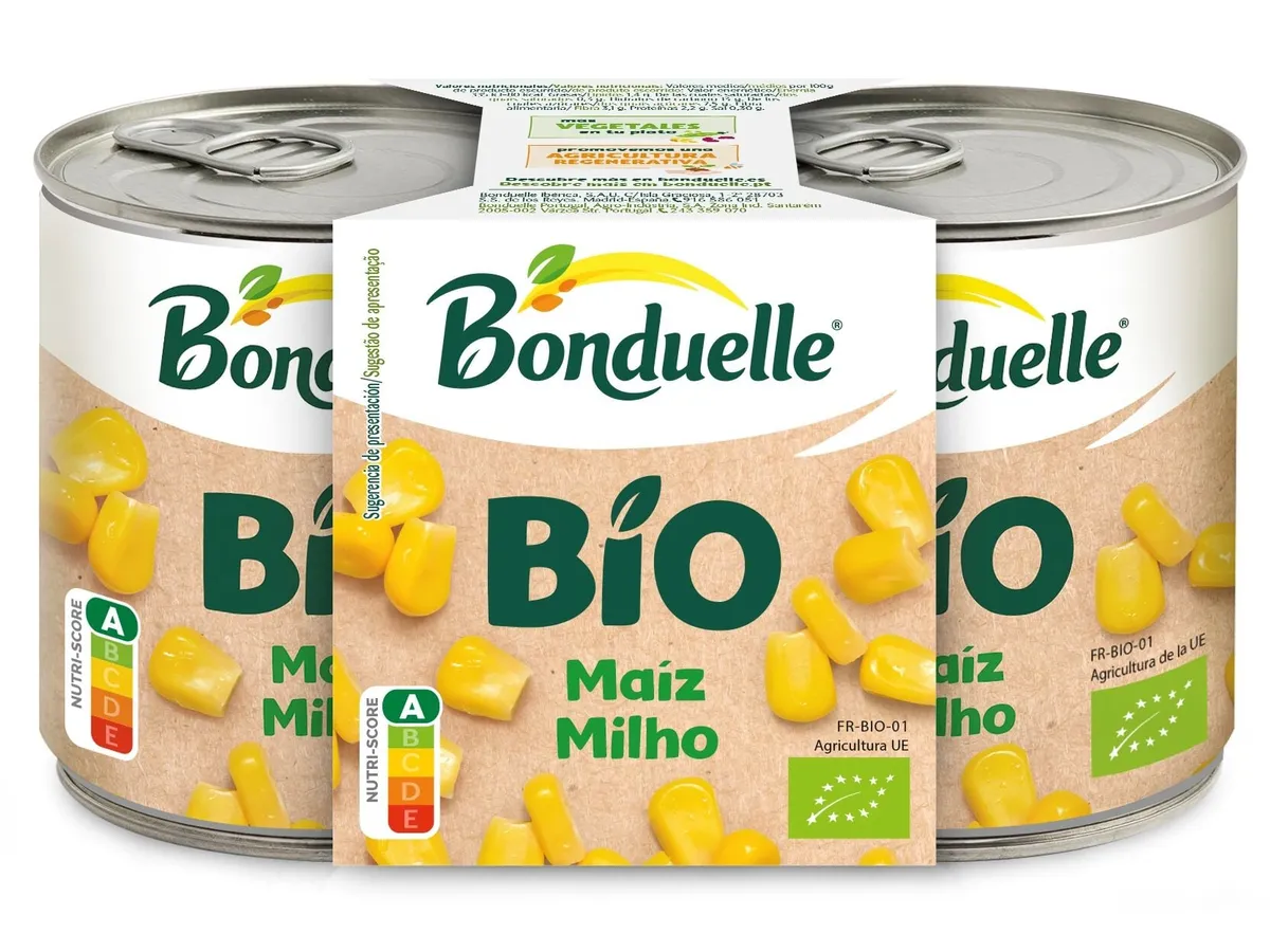 Milho Bonduelle doce bio 2 x 150 g