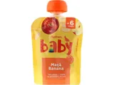 Saqueta de fruta Auchan BABY maçã banana 90 g