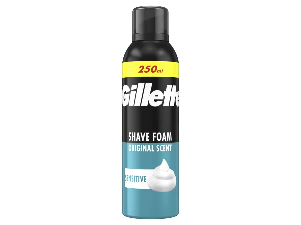 Espuma Gillette classic sensivel 250 ml