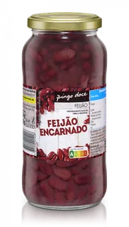 Feijão Encarnado Cozido em Frasco Pingo Doce
