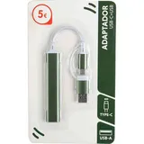 Adaptador USB-C + USB Bazarão