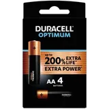 Pilhas AA Optimum Duracell